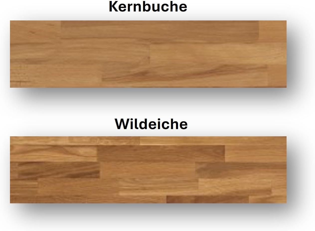 Aufbewahrungstruhe, Betttruhe, Sitztruhe, Kernbuche oder Wildeiche massiv geölt (Wildeiche)
