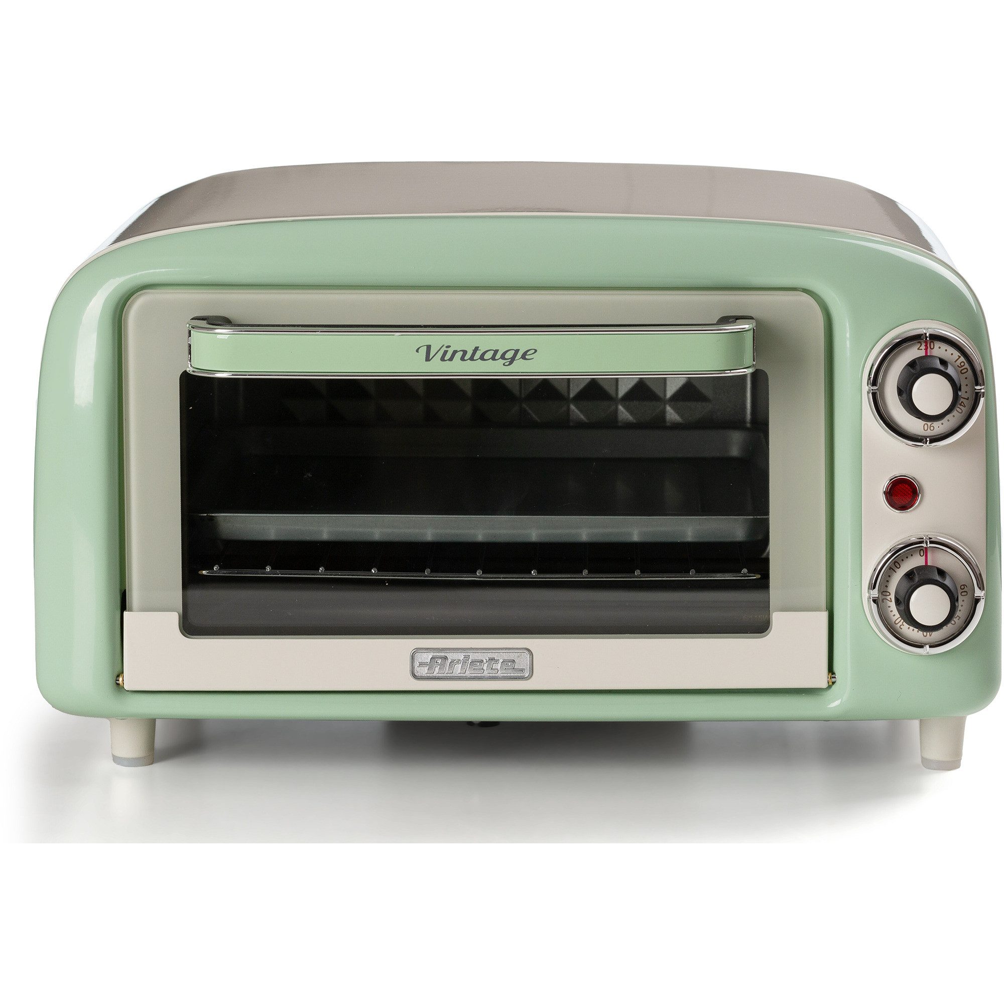 Wasserkocher Ariete Mini-Backofen Vintage Green, (800 Watt, 10