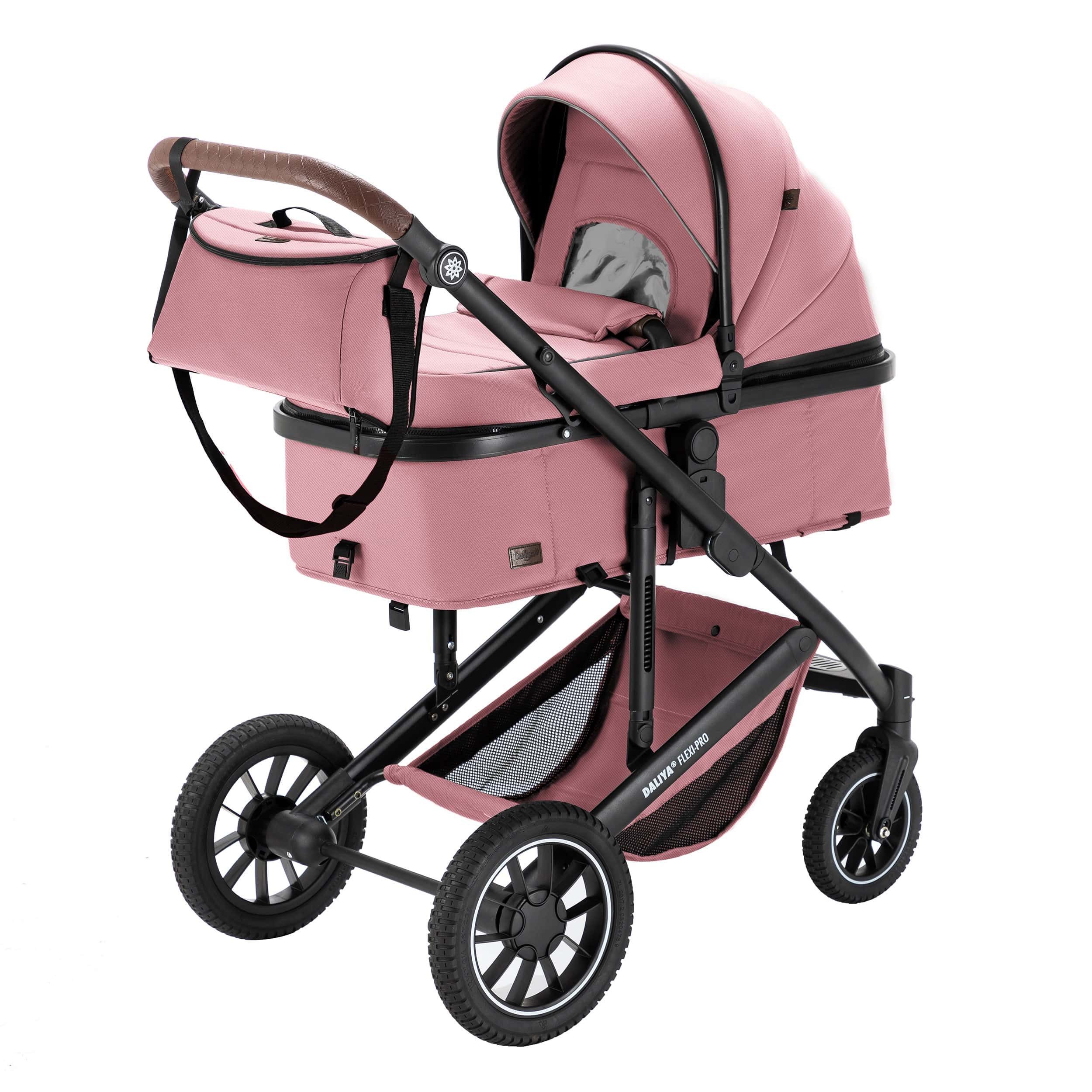 Kombi-Kinderwagen FLEXI-PRO 2in1 Kinderwagen & Buggy, Reisekinderwagen, XXL Set