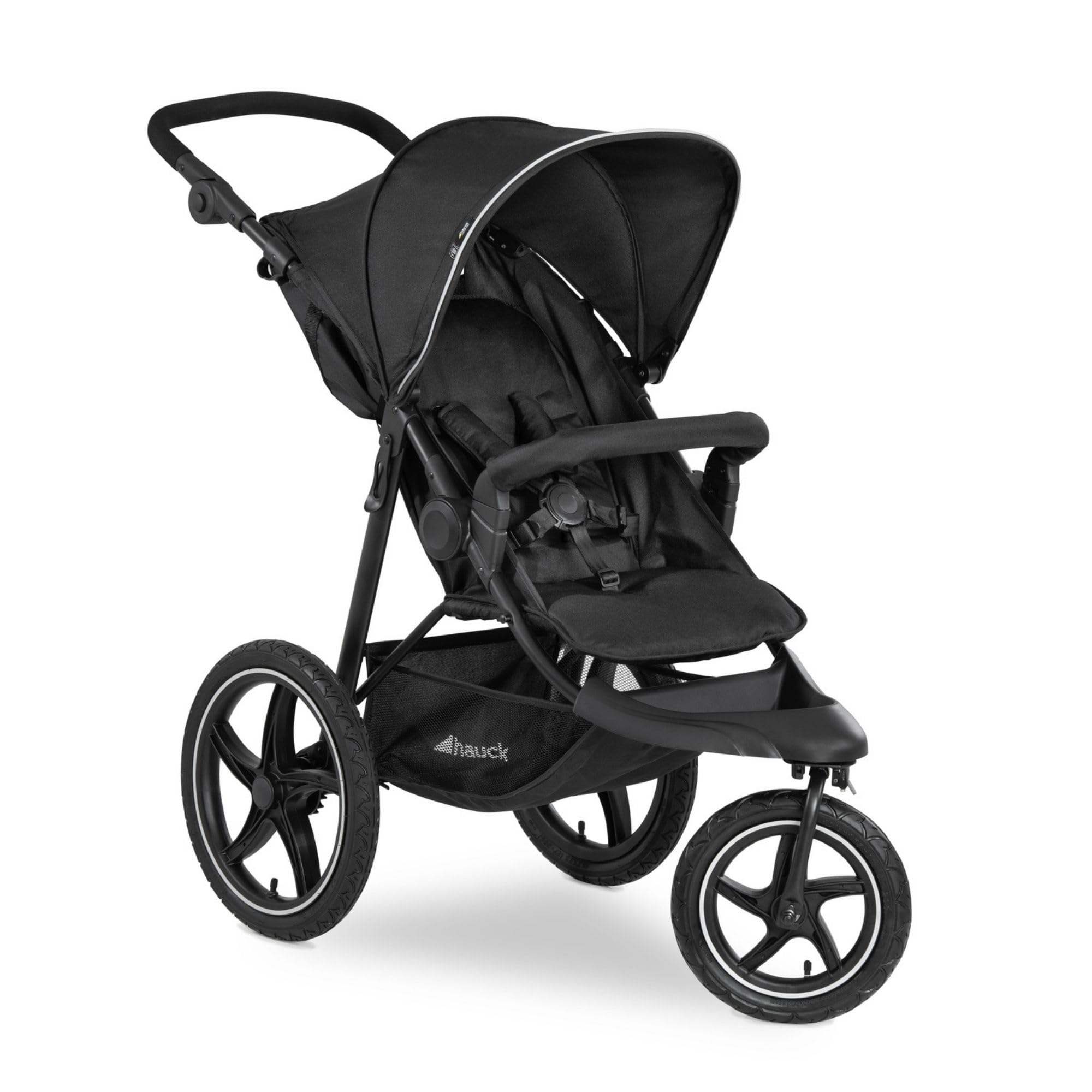 Robuster Dreirad Buggy Runner 2 mit XL Luftreifen bis 22 kg Schwarz für Kinder und Kleinkinder