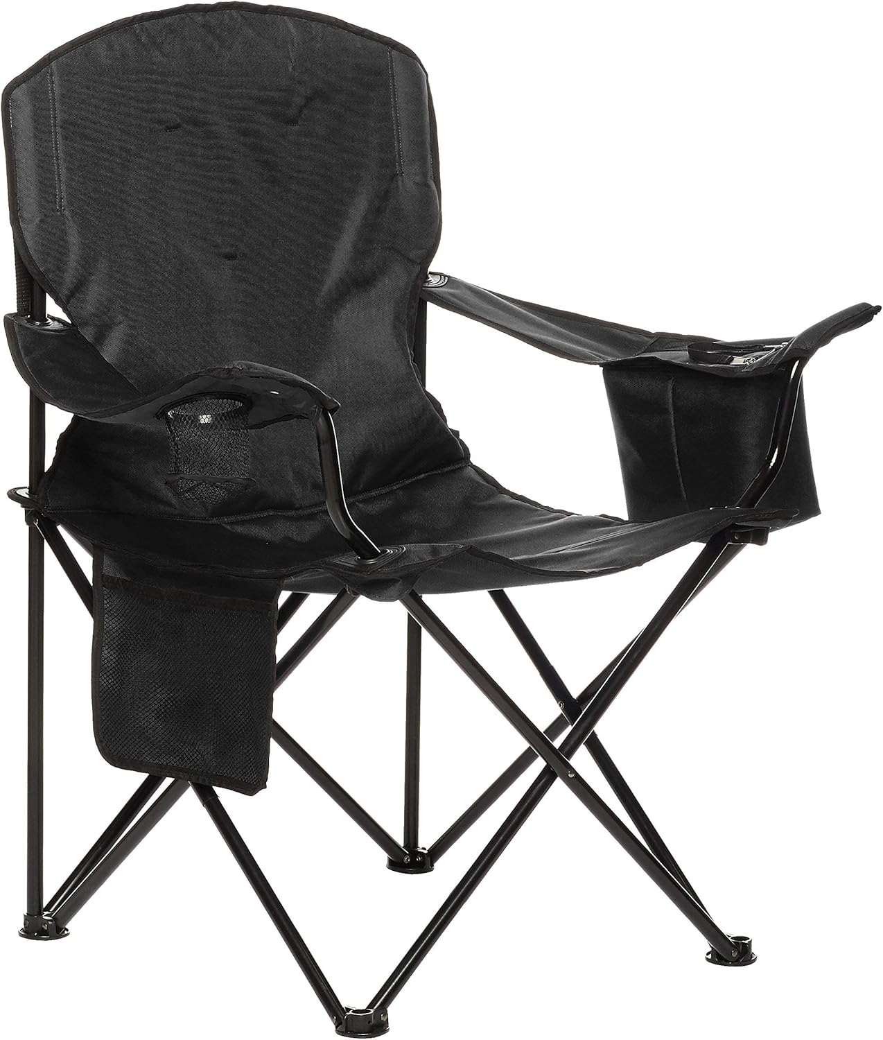Amazon Basics - Sedia da campeggio con tasca termica