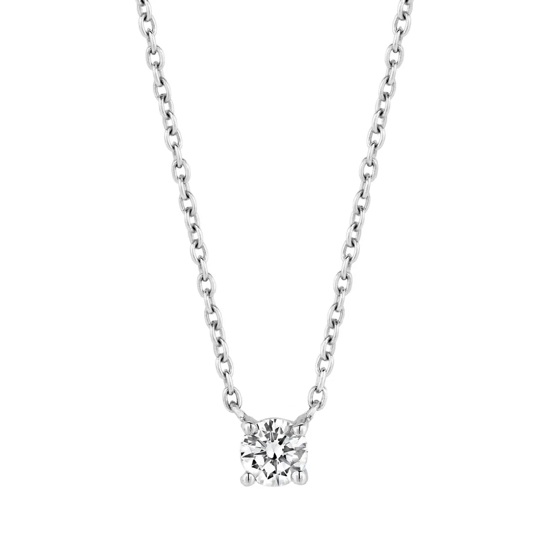 Collana Ti Sento Milano in argento punto luce 6mm in zircone bianco 3894ZI