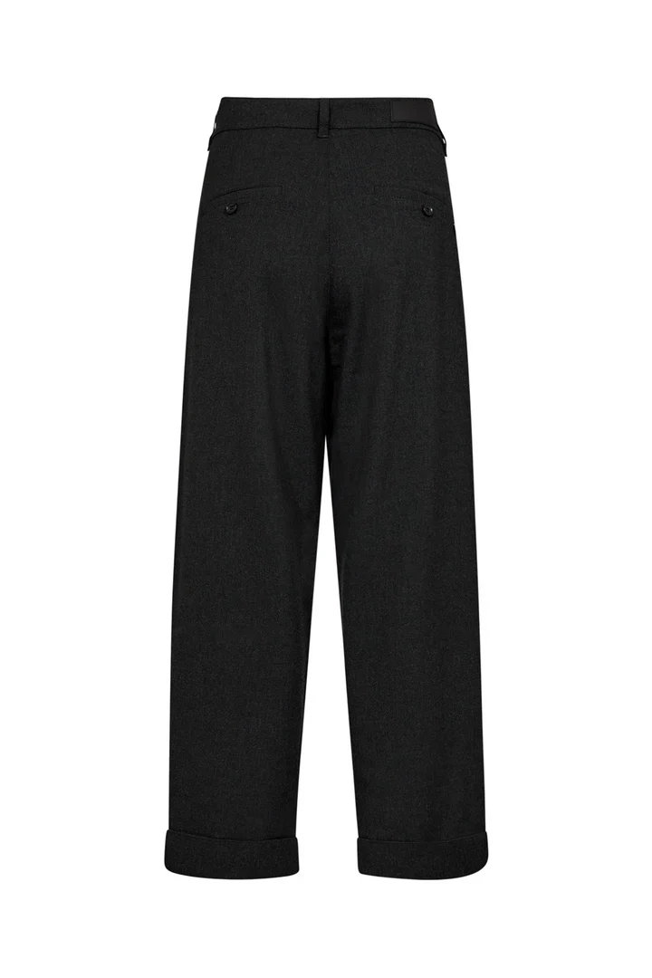 The Birkin Weekend Pant �C High-Waisted Straight-Leg Pants