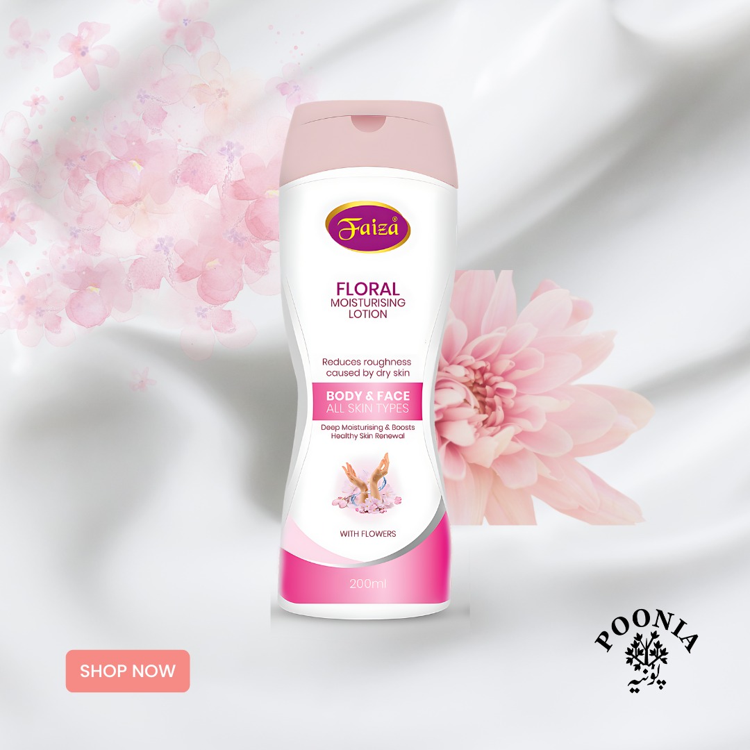 Faiza Floral Moisturizing Lotion