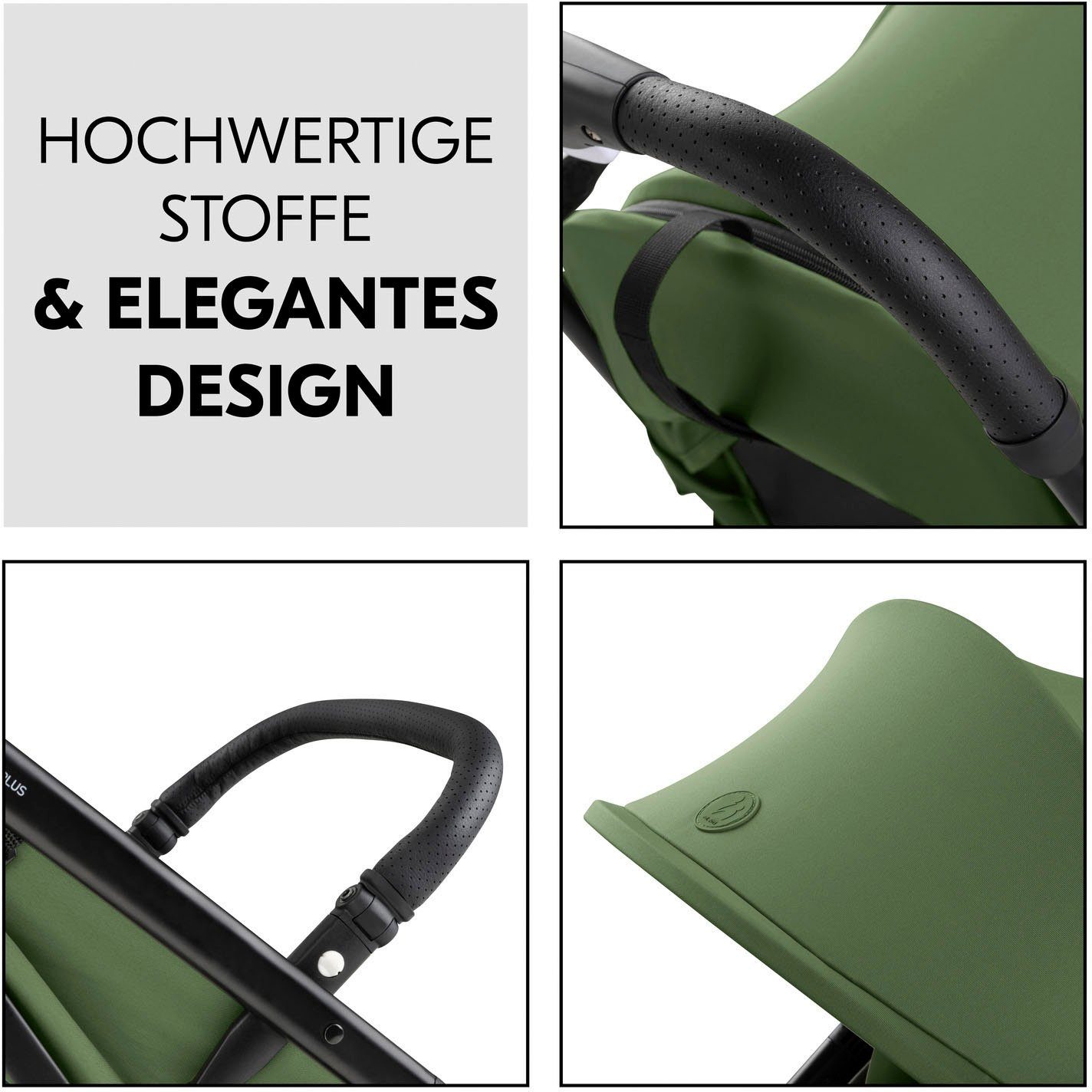 Kinder-Buggy Travel N Care Plus Buggy, green