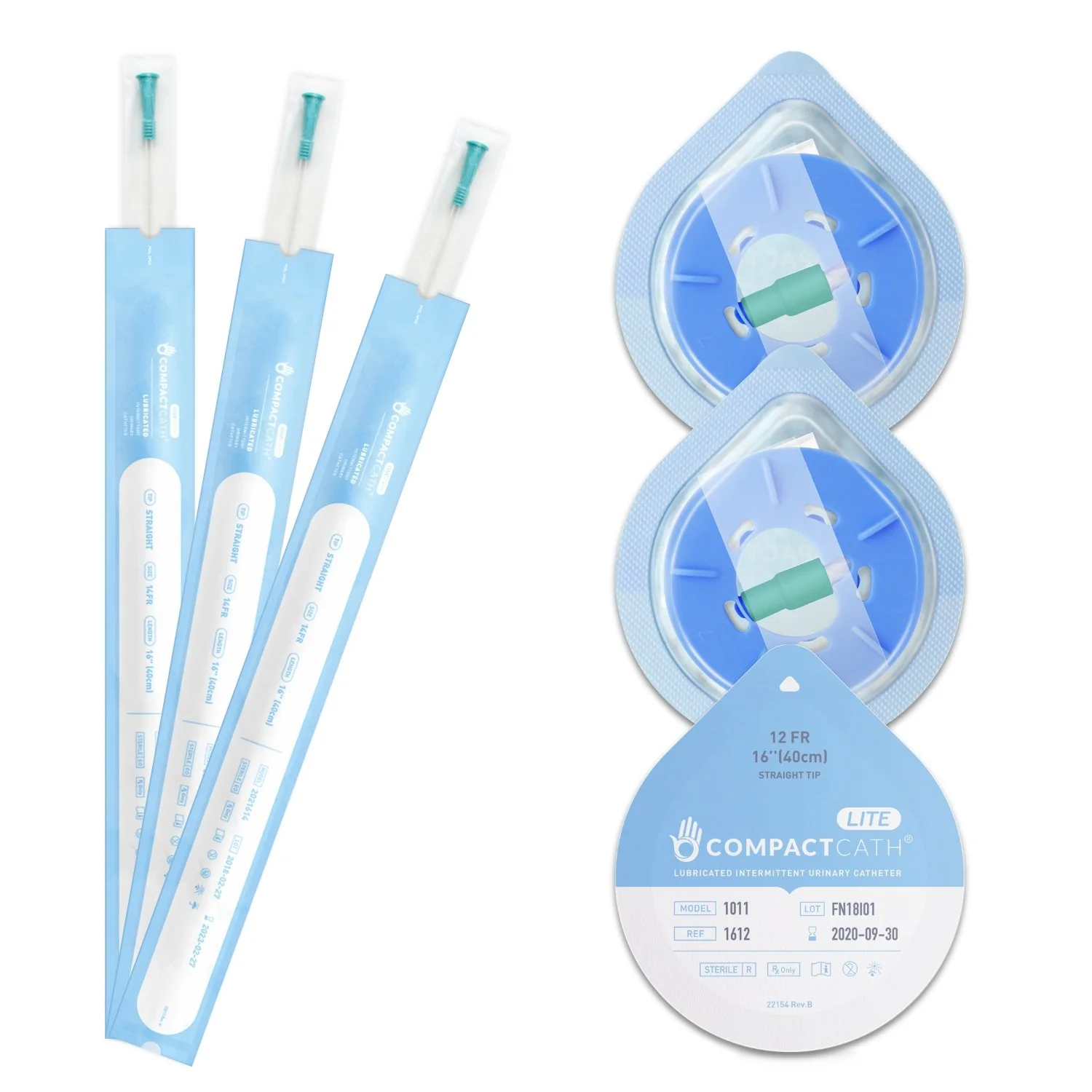 CompactCath Intermittent Catheter Sample Pack