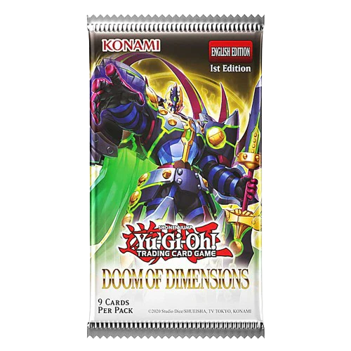 Yugioh - Doom of Dimensions Booster Pack