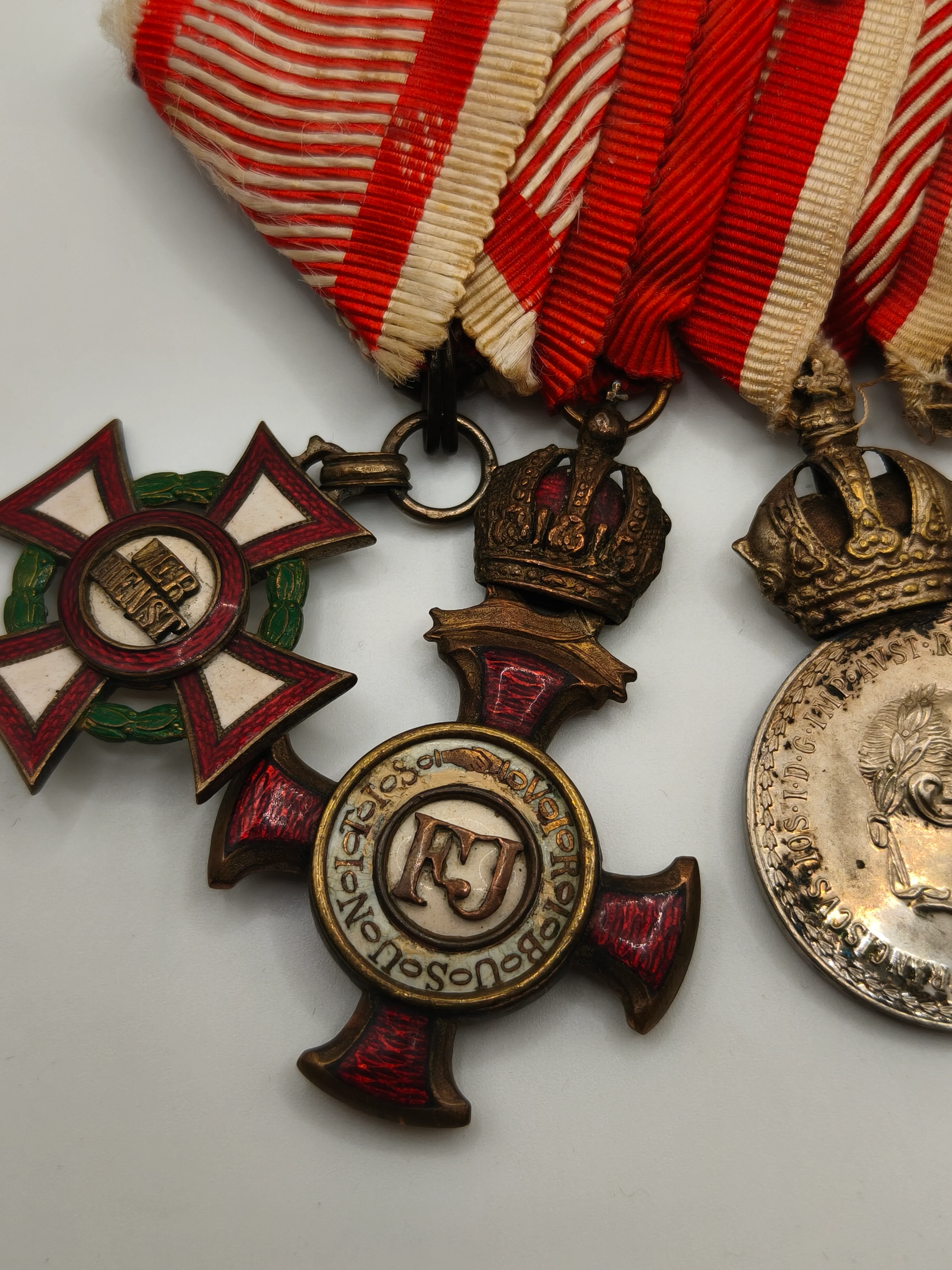 Austrian medal bar. Pre IWW Francisco Jos��