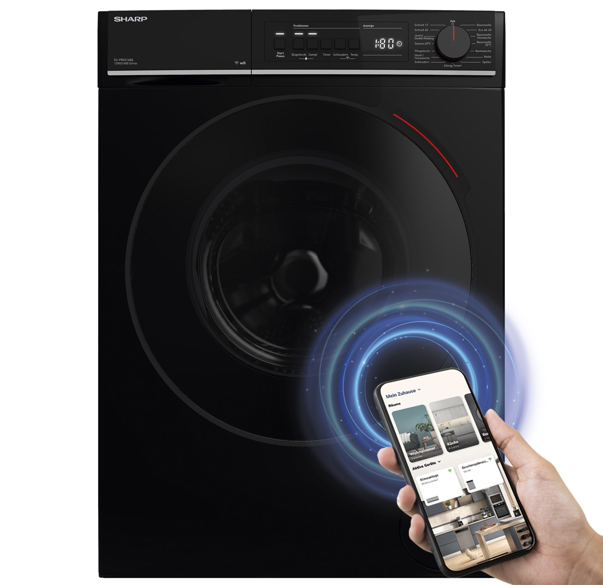Waschmaschine ES-PRO214BA-DE