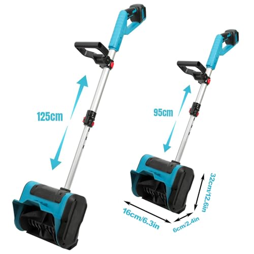 Pala Portatile per la rimozione della Neve, Pala per la rimozione della Neve Senza Fili, Larghezza di Pulizia 33 cm, profondità 20 cm, Distanza di Lancio 800 cm, spazzaneve Elettrico per STR : Amazon.it: Giardino e giardinaggio
