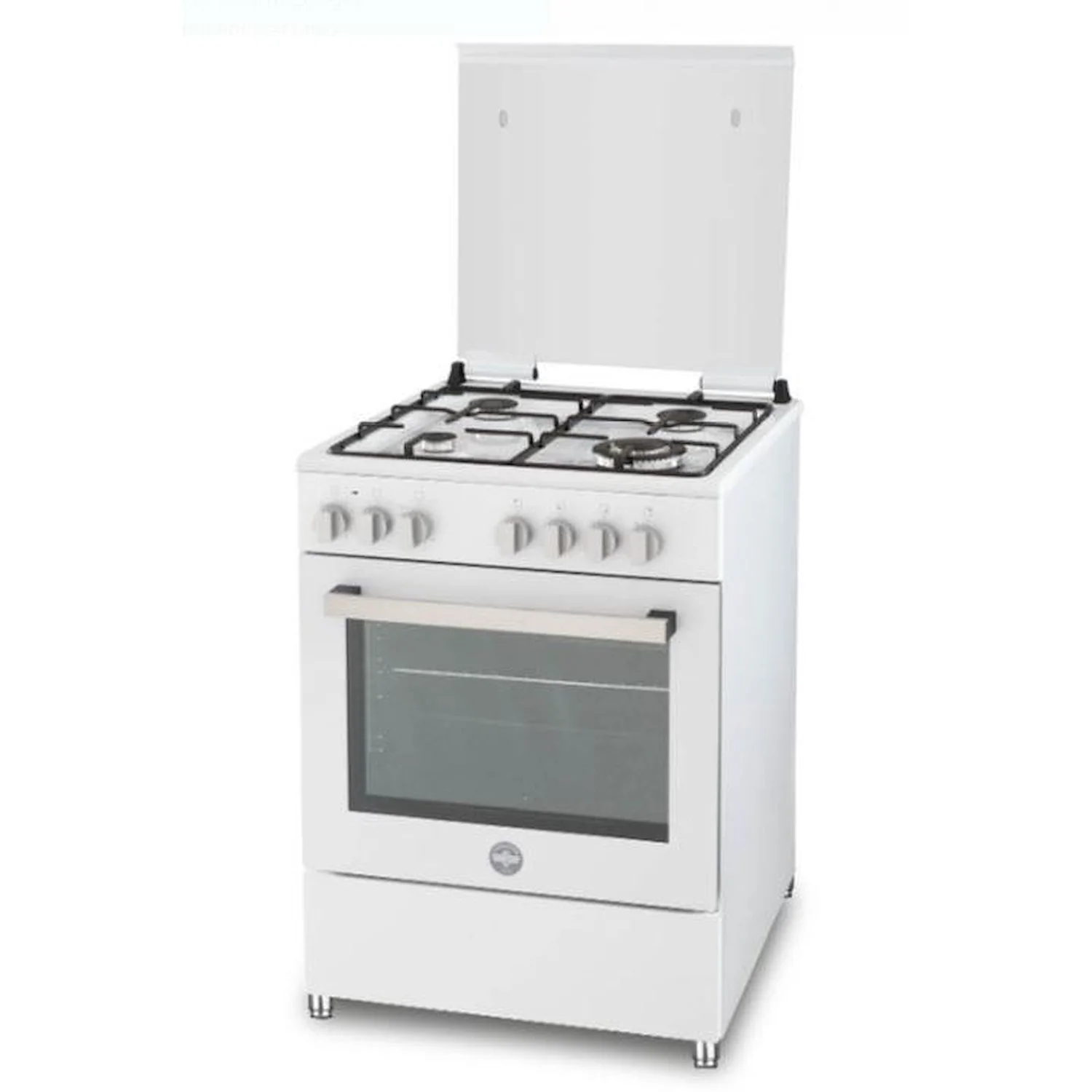 LA GERMANIA CUCINA 60CM 4F GAS F.GAS VENT. BIANCO