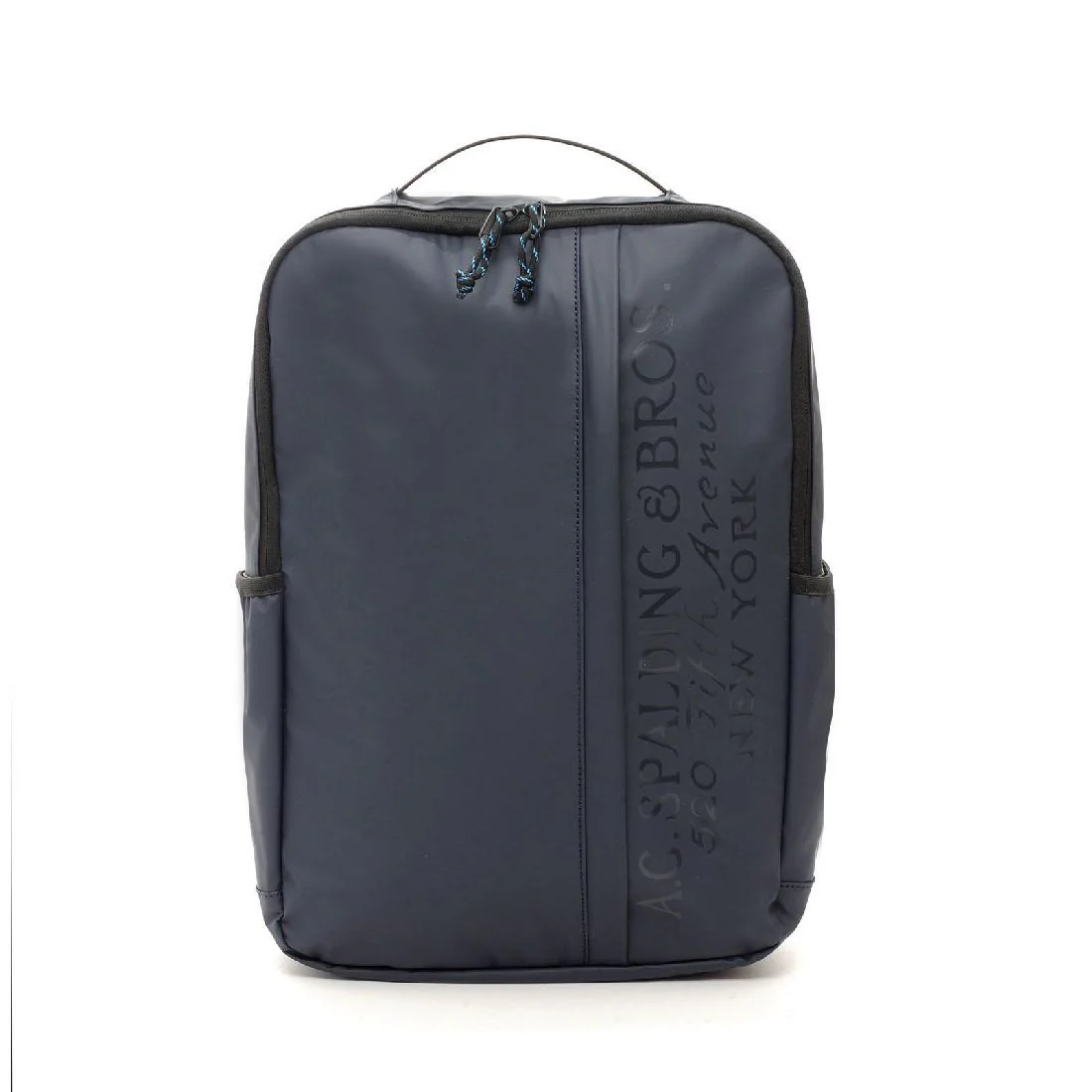 Zaino Spalding & Bros Square Rubber gommato blu 309382U703