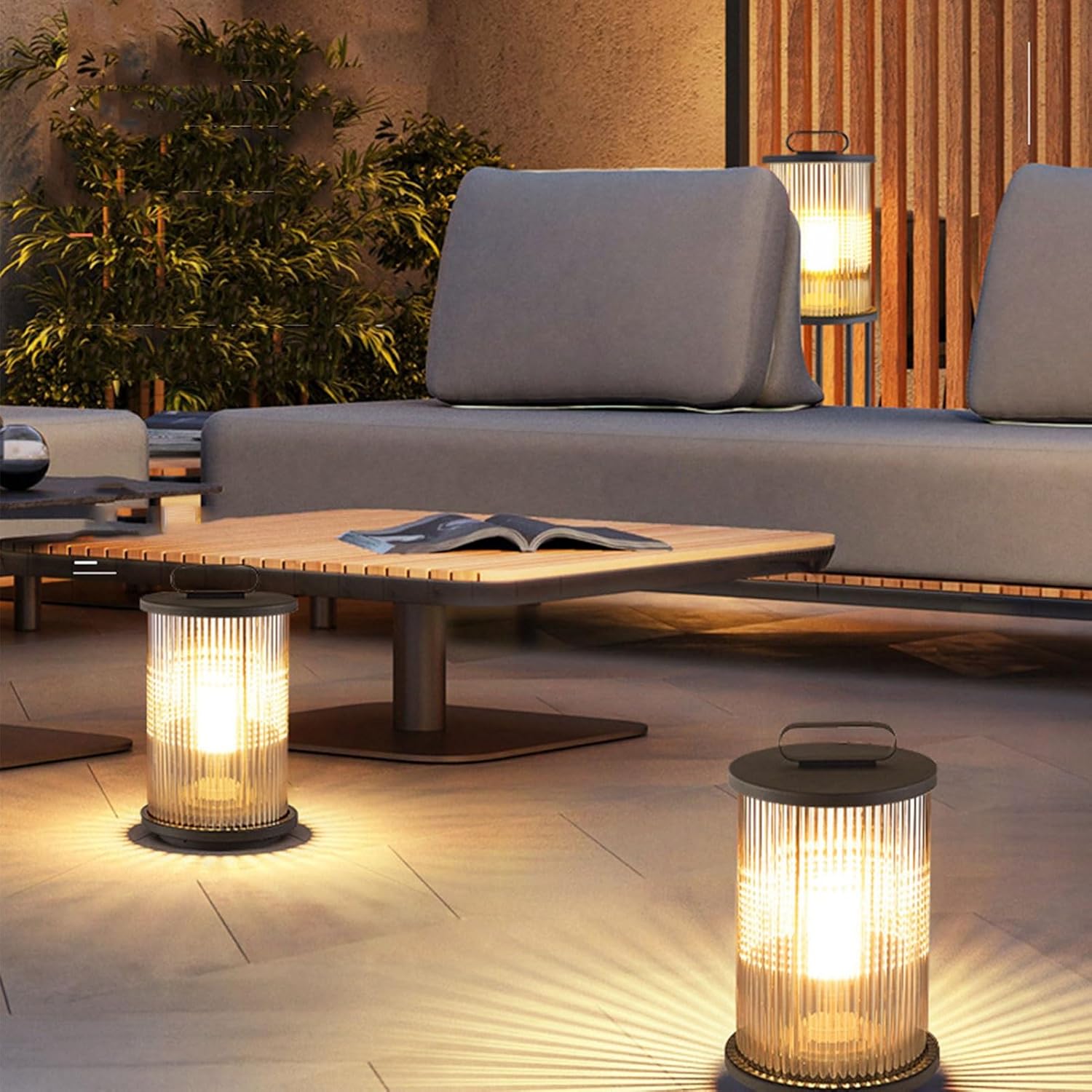 Wasserdichte Edelstahl-Pil-Lampe für den Außenbereich, stilvolles Gartenlicht für Weg, Auffahrt und Terrasse, perfekt für Nachtbeleuchtung und Landschaftsdekoration