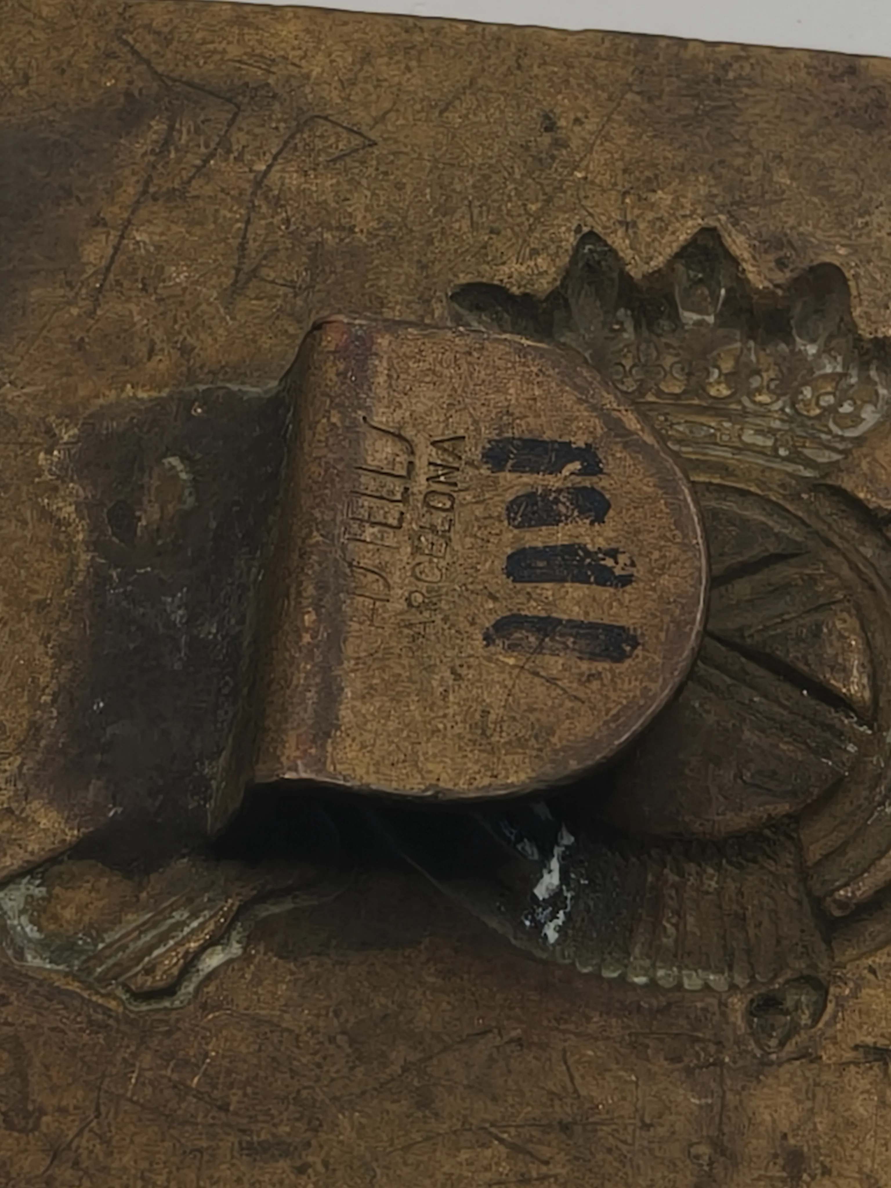 Spanish Civil War Buckle Infantry.