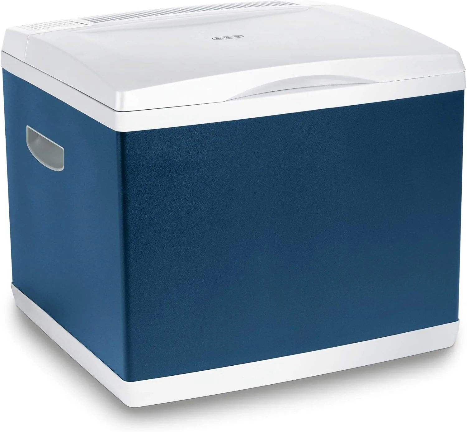 Mobicool MB40, Hybride, draagbare compressor- thermo-elektrische koelbox/vriezer, 38 liter, 12 V en 230 V voor auto, vrachtwagen, stopcontact, Blauw