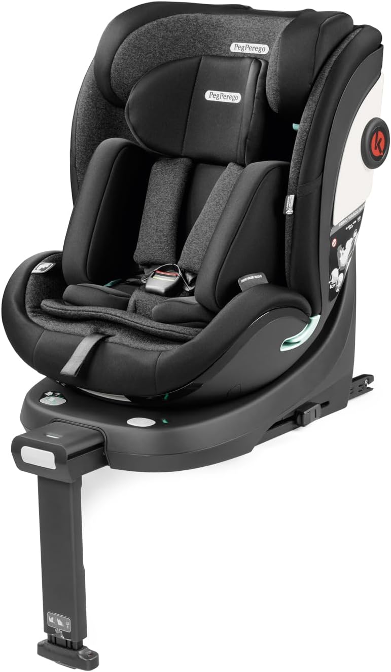 Peg Perego Primo Viaggio 360 EVO Seggiolino Auto Evolutivo All-In-One con ISOFIX, Girevole, Reclinabile, per Bambini dalla nascita a 150 cm (0-12 anni), 0-36 kg, Planet
