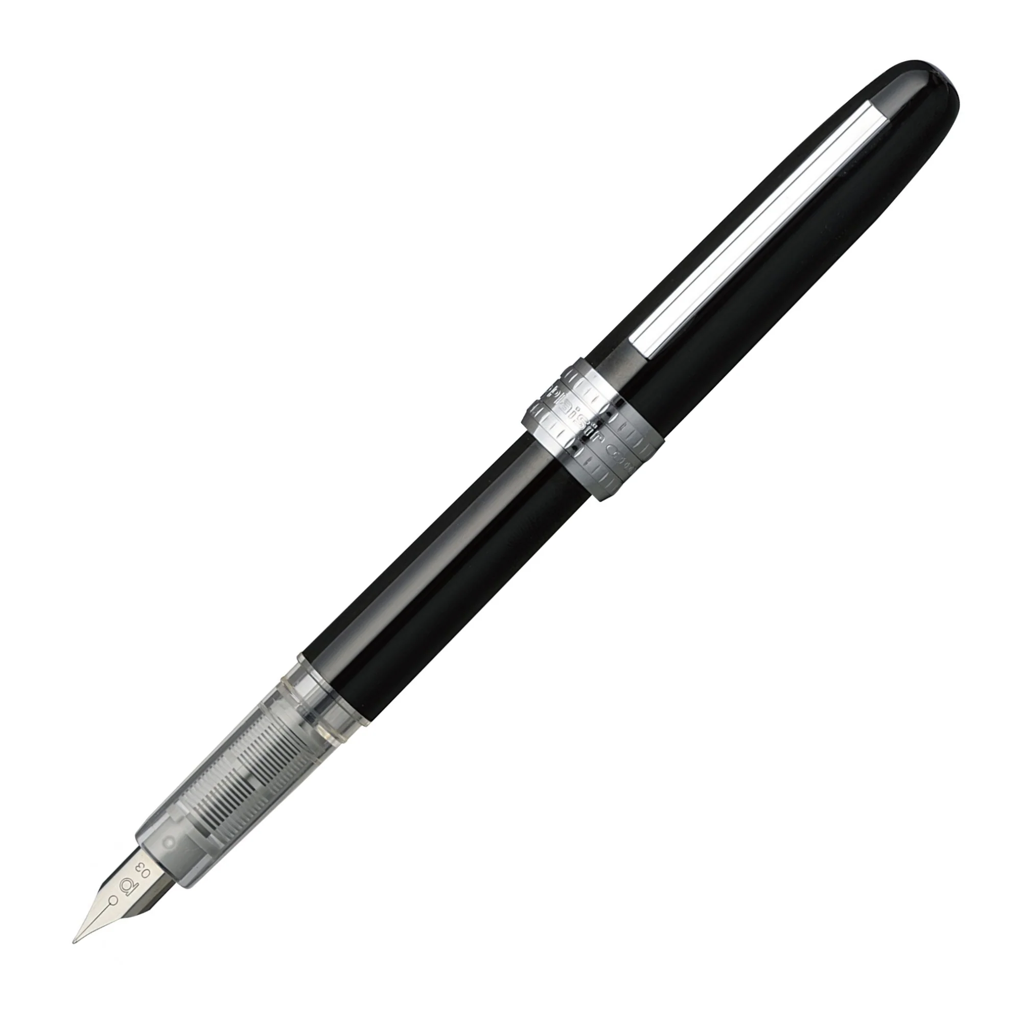 Platinum Plaisir Fountain Pen - Black