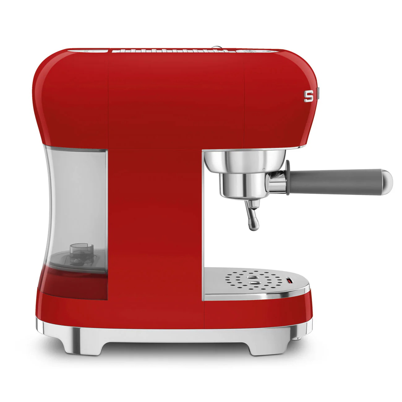 Smeg Macchina da Caffè Espresso Rossa Anni 50 ECF02RDEU
