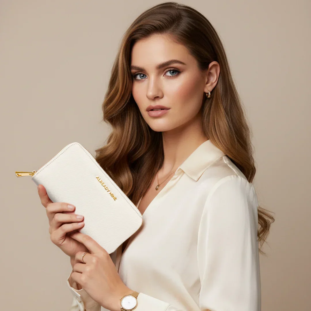 White Manifestation Wallet - Clarity & New Opportunities