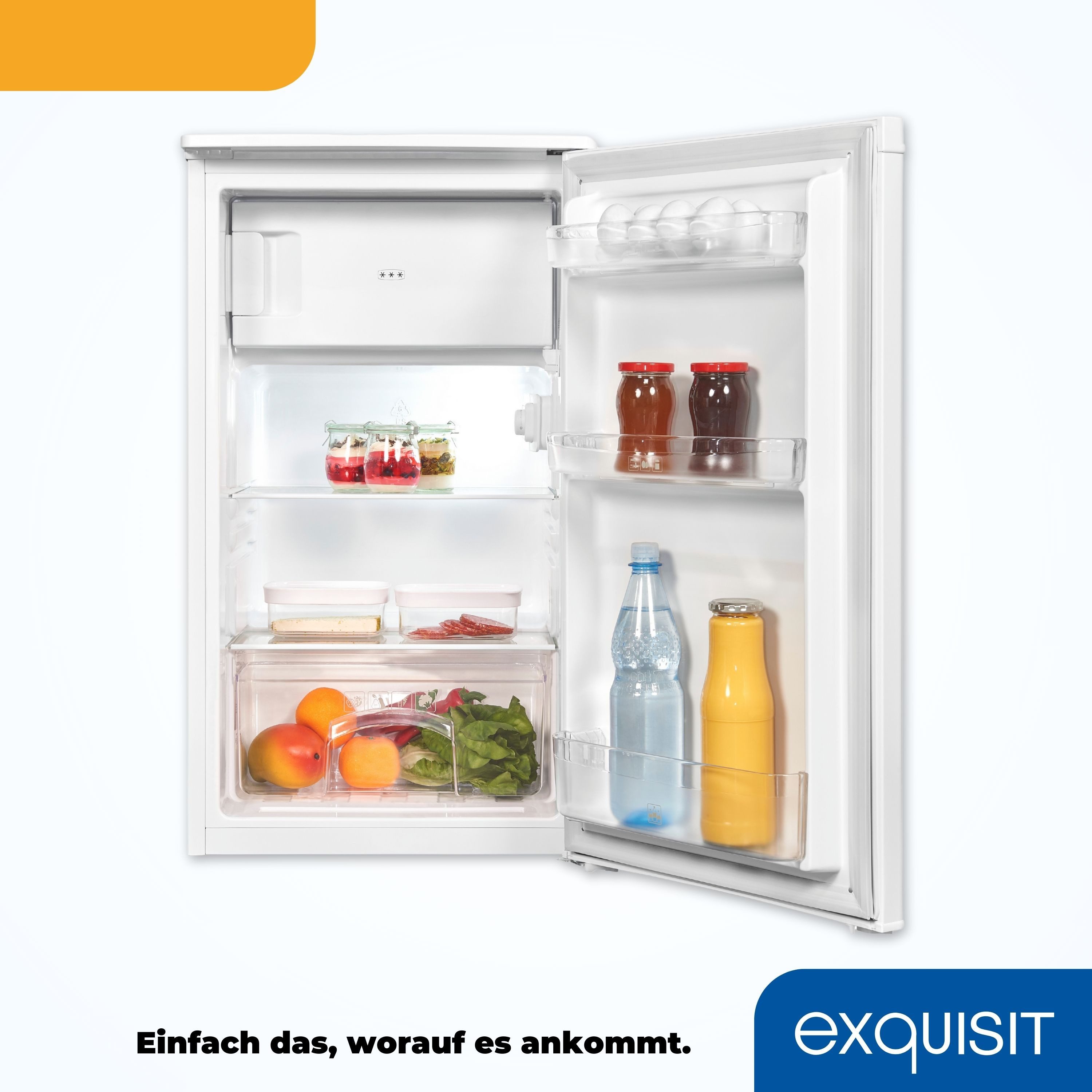 Kühl-/Gefrierkombination KS117-3-040D weiss