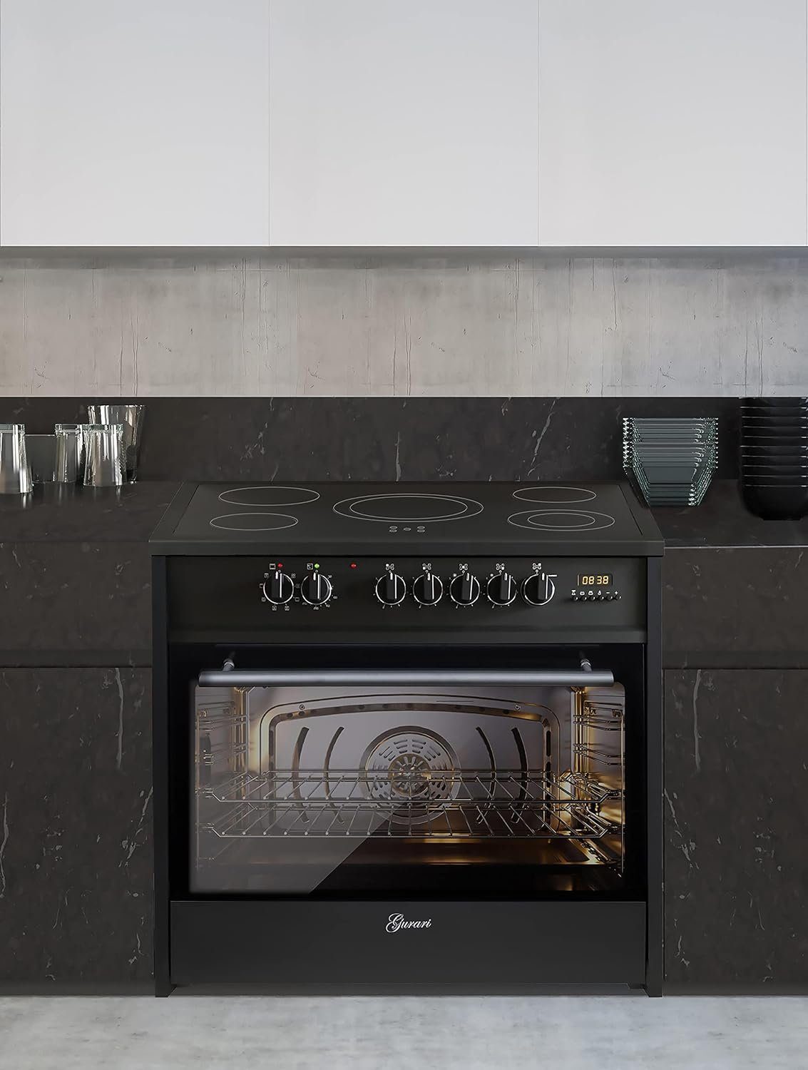 Elektro-Standherd GCH E 912 BL//