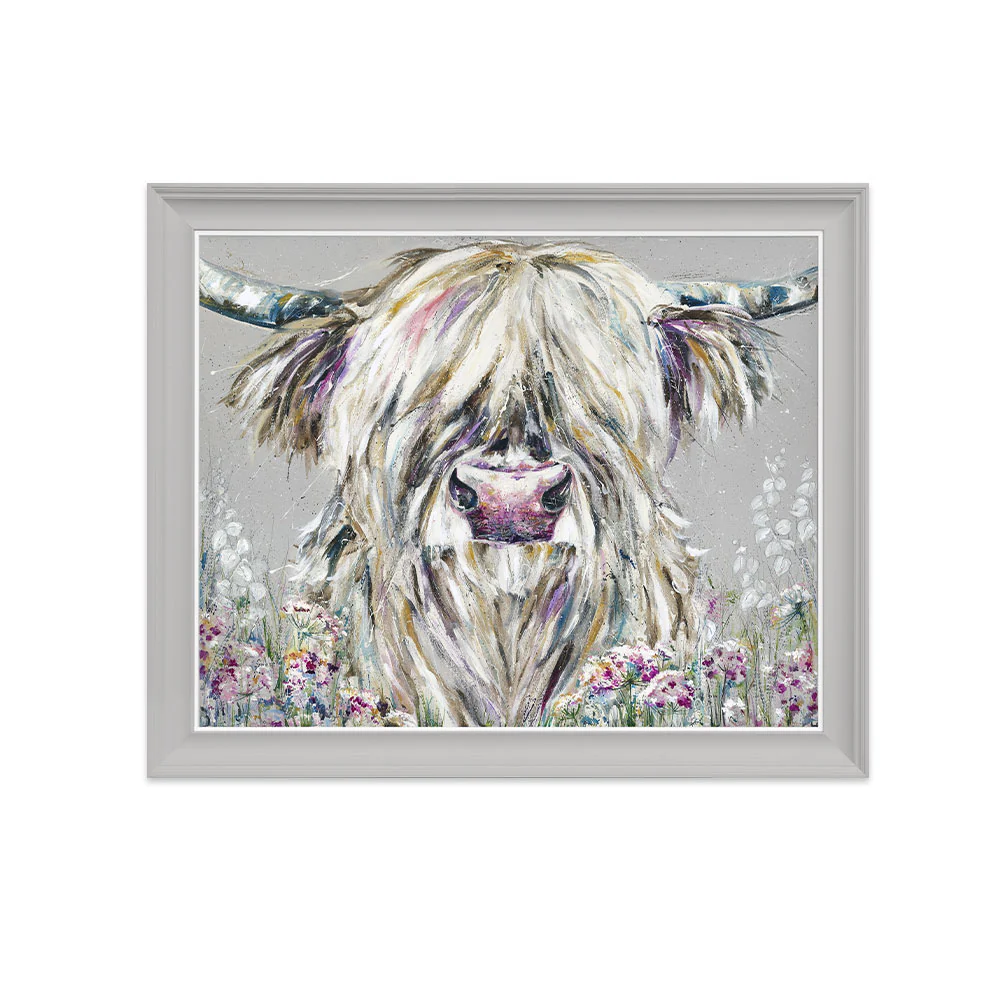 Flora �C Framed Canvas by Nicola Jane Rowles