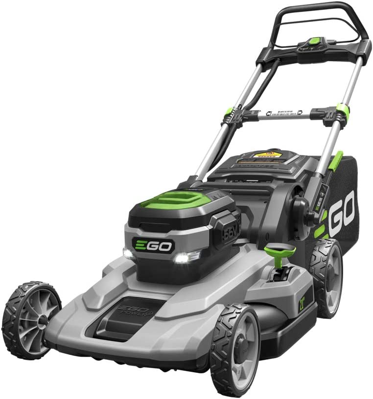 2025 EGO Power+ Draadloze Grasmaaier van 21 Inch en 56 Volt met 5,0 Ah Lithiumbatterij