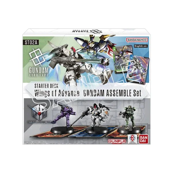 Gundam Card Game  – Starter Deck –  Assemble Wings of Advance [ST02A]