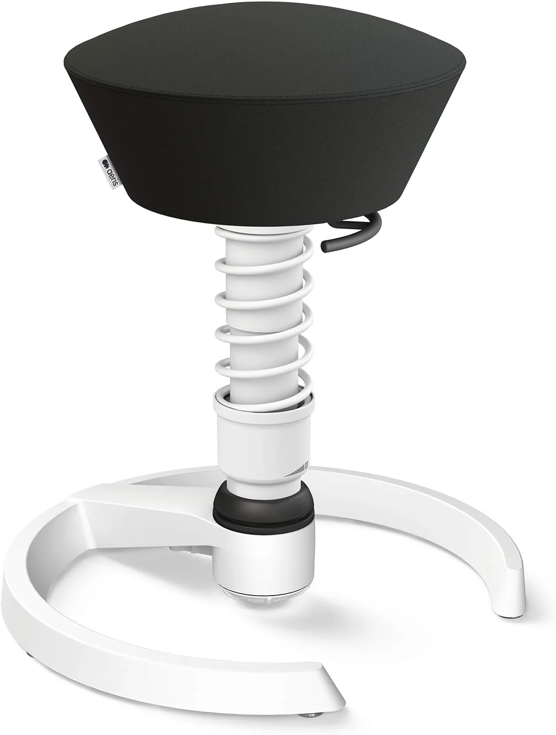 aeris Swopper, Bürostuhl ohne Rollen, Vielseitiger Sitzhocker für einen gesunden Rücken, Ergonomischer Hocker, Bürohocker höhenverstellbar