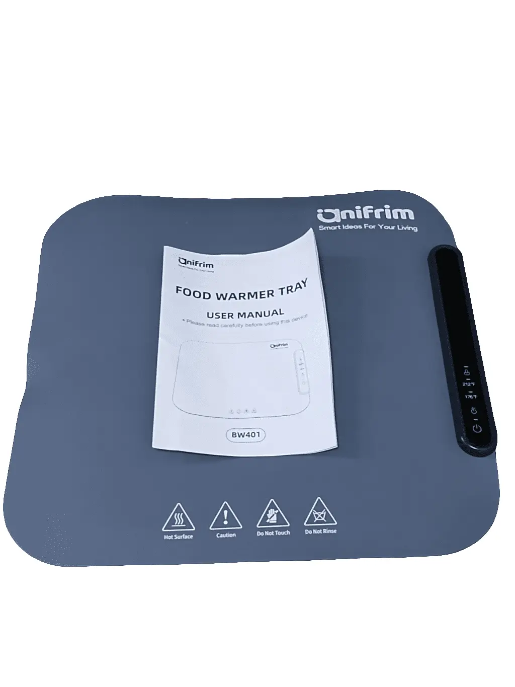 Open Box Warming Tray with Rapid Full Surface Heating for Even Heat Distribution