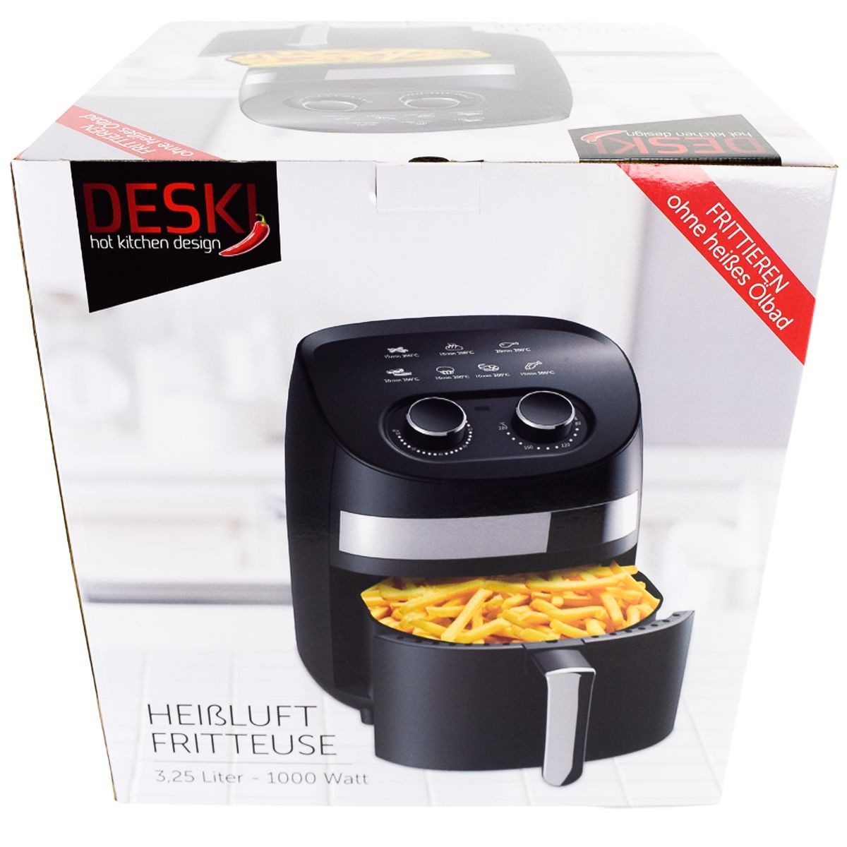 Heißluftfritteuse