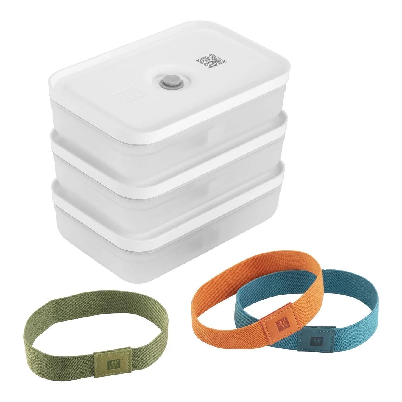 Vakuumierer ZWILLING Fresh & Save Vakuum Lunchbox Set, L flach / 6-tlg