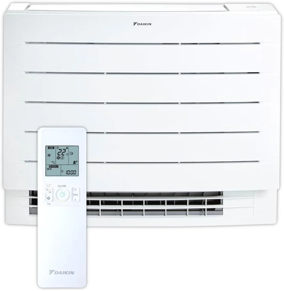 Daikin Mobiles Klimagerät, 5,0 kW, Weiß, R-32 Truhengerät, Perfera A-Serie, FVXM50A9, WiFi
