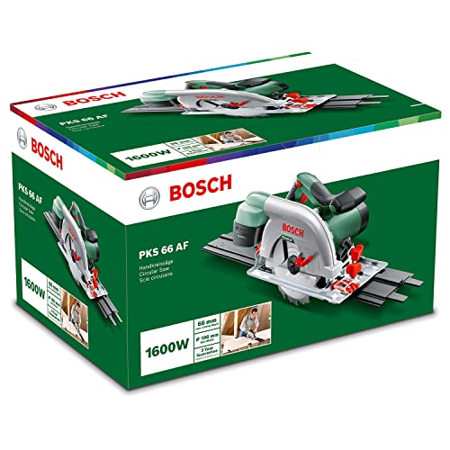 Bosch Pks 66 Af Sega Circolare, Lama, Binario Di Guida, Confezione In Cartone, 1600 Watt, Verde, ‎46 X 34 X 28.5 Cm, 5.4 Kg : Amazon.it: Fai da te
