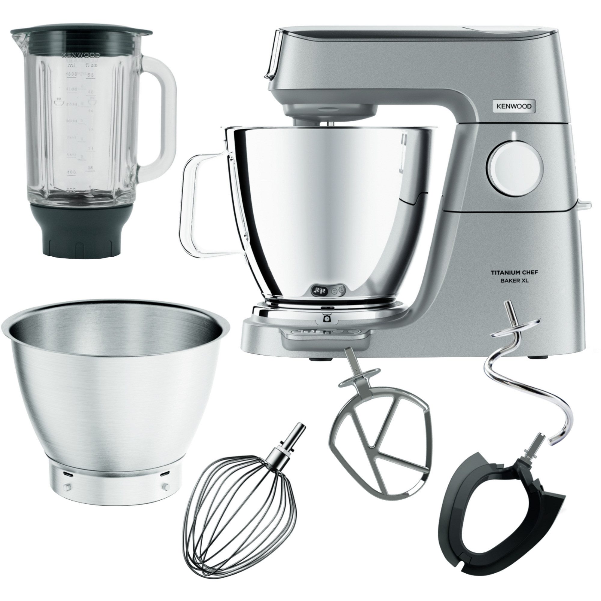 Küchenmaschine Titanium Chef Baker XL Küchenmaschine KVL85.124SI