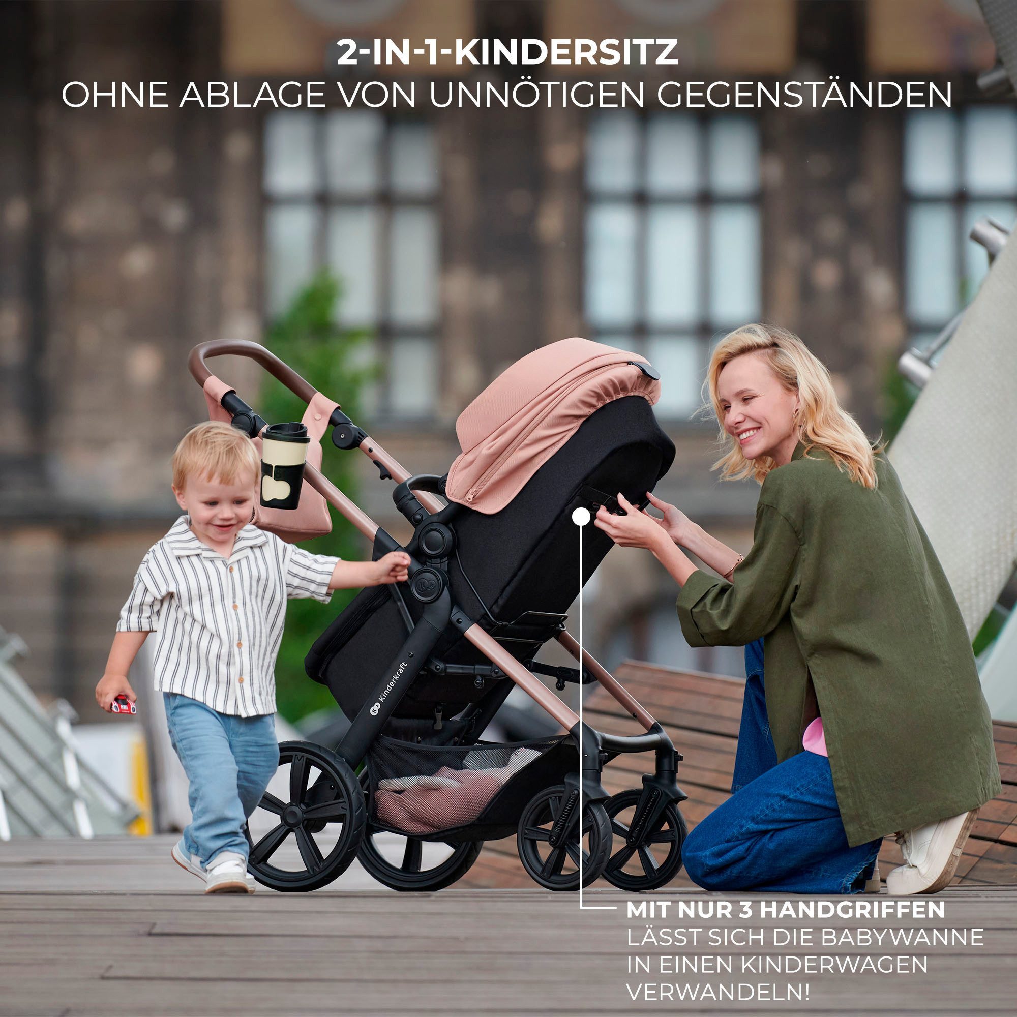 Kombi-Kinderwagen MOOV 2 4in1 EVA