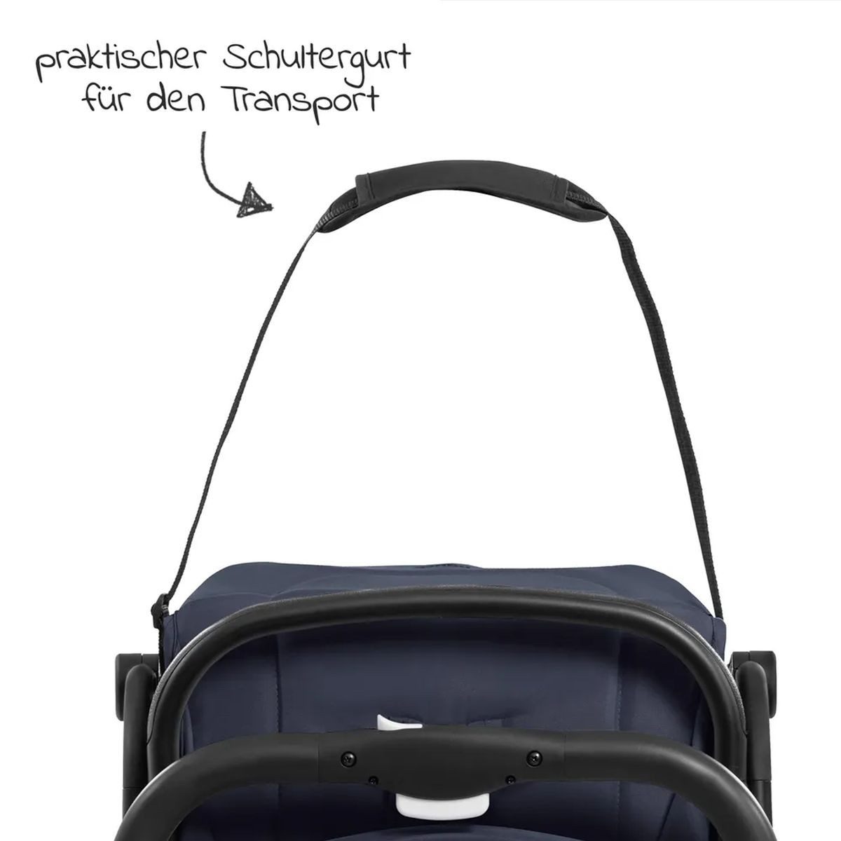 Kinder-Buggy Travel N Care - Navy Blue