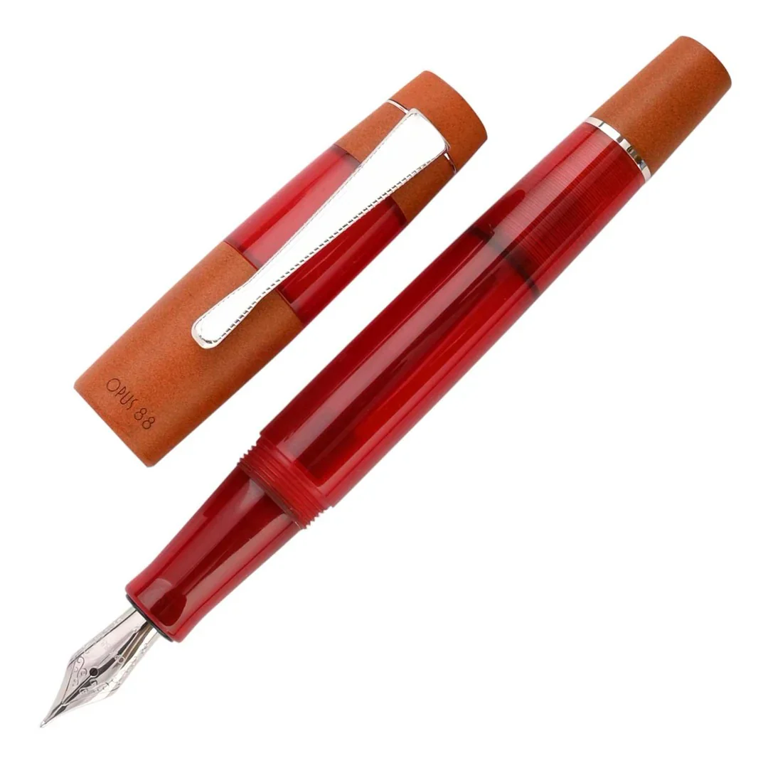 Opus 88 Koloro Fountain Pen Red