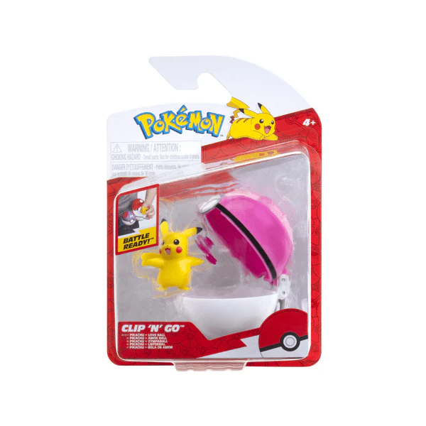 Pokémon Clip N Go Poké Ball Figure - Series 19 Assorted