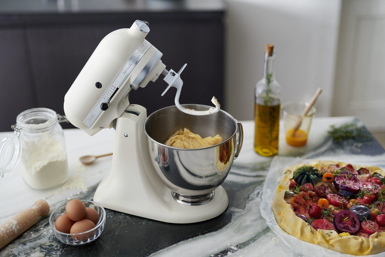 Küchenmaschine KitchenAid 4,8 L 5KSM175 Artisan Küchenmaschine Steellover