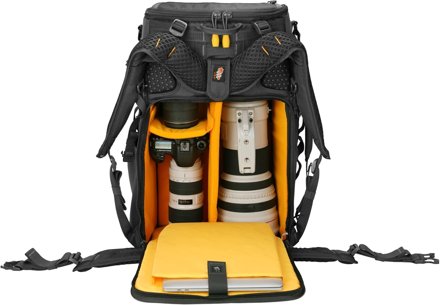 Vanguard Alta Sky 68 - Rucksack für Kmaeras mit angesetzten 600 oder 800 mm Objektiven und extra Platz für mehr Objektive