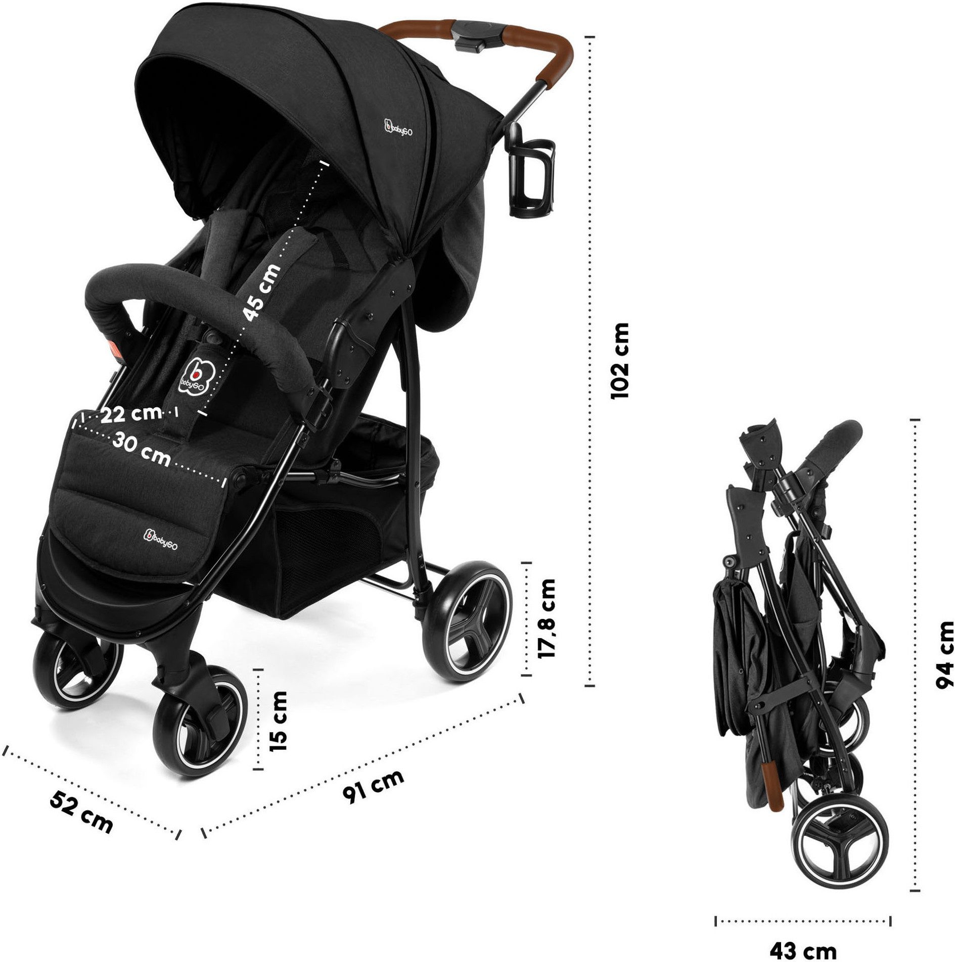 Kinder-Buggy Basket