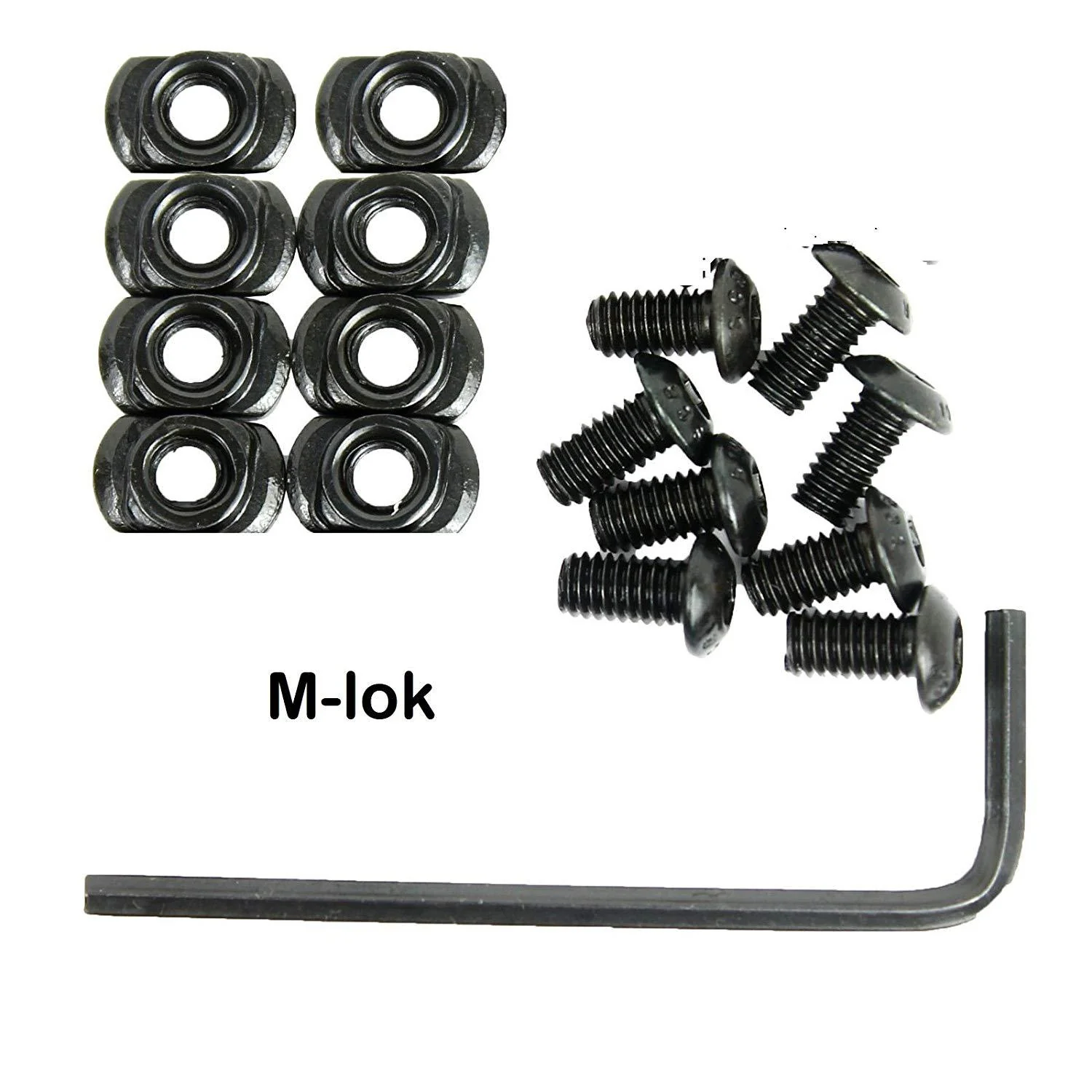 Green Blob Outdoors Replacement Screws and Camming T-Nuts - Hardware - Set of 8 Scews and Camming Nuts