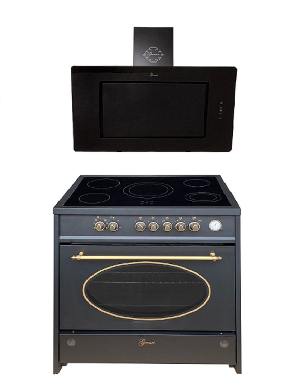 Elektro-Standherd GCH E 912 BL r+GCH S 155 BL 90 Prime/