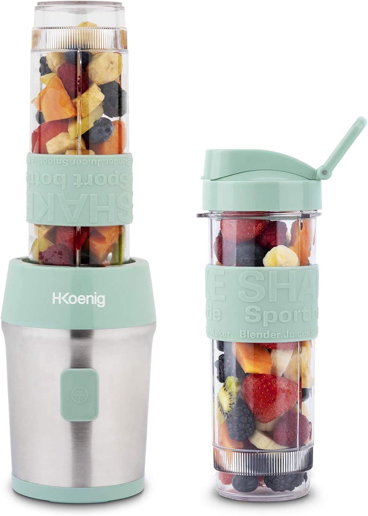 Smoothie-Maker SMOO18 Mini Standmixer, Pastellgrün