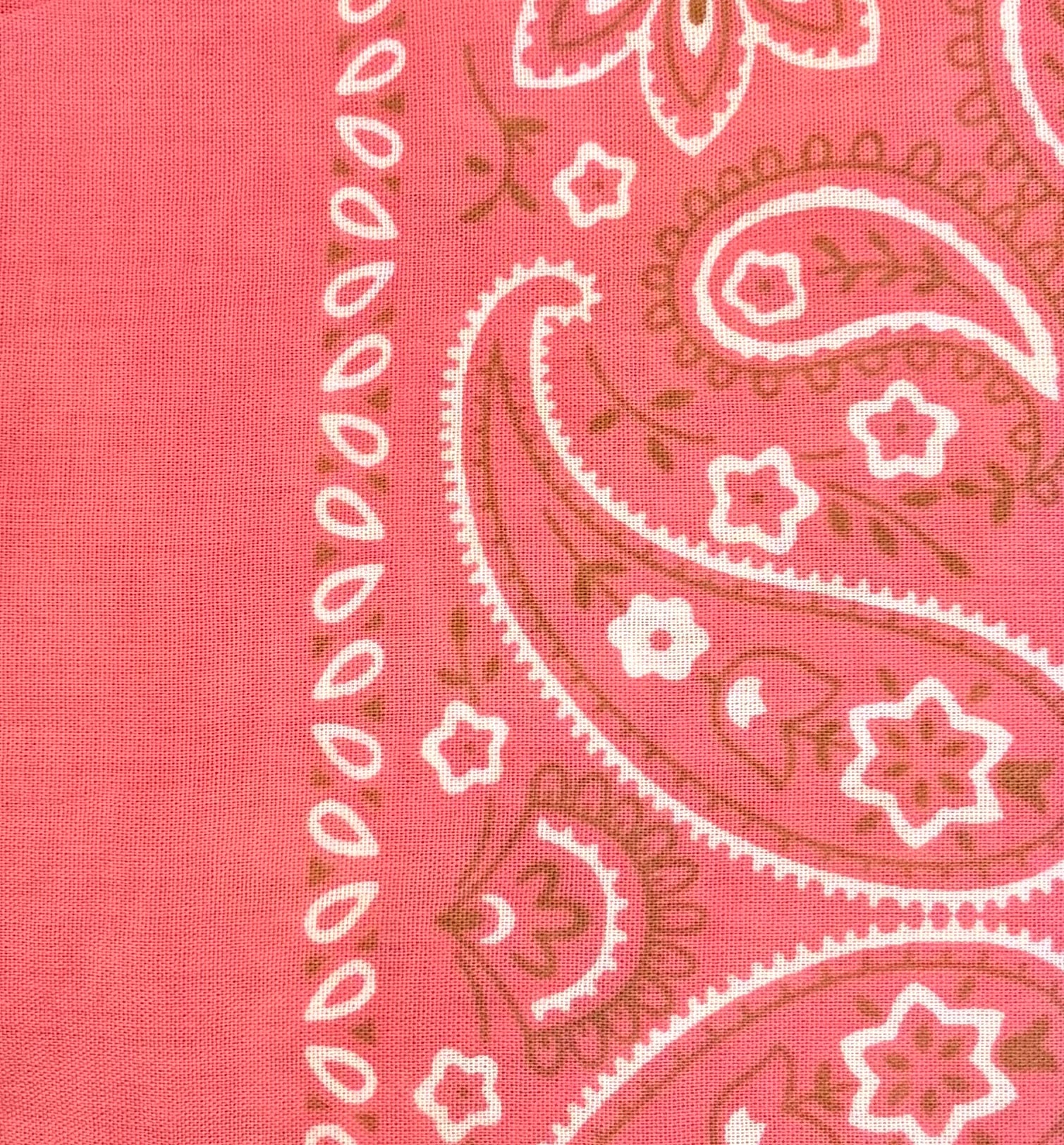 Pink Hand Dyed Bandanas?