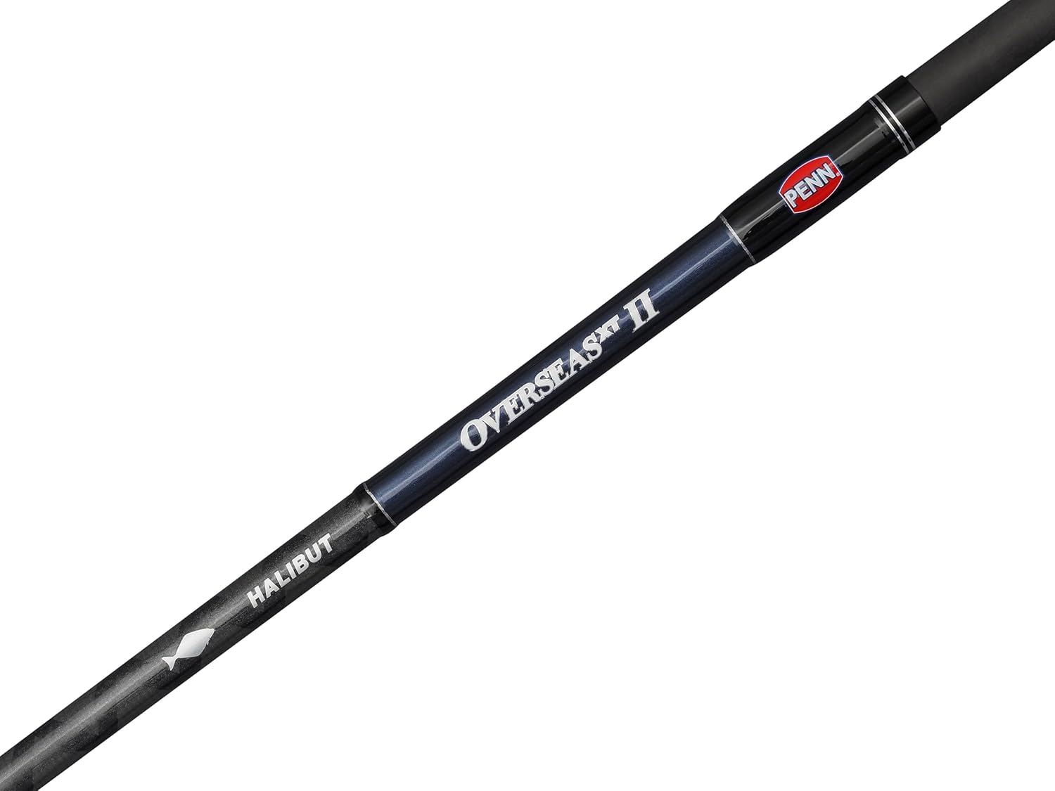Penn Overseas XT II Heilbutt-Angelrute | Salzwasser-Casting-Rute für Monster-Heilbutt und Großfisch | Leichter Blank aus hochmoduligem Carbon | Mehrere Größen