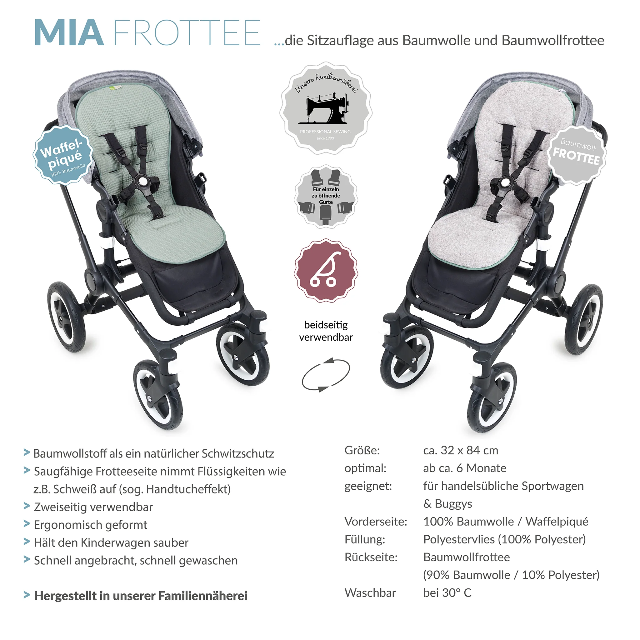 MIA FROTEE die universelle Sitzauflage