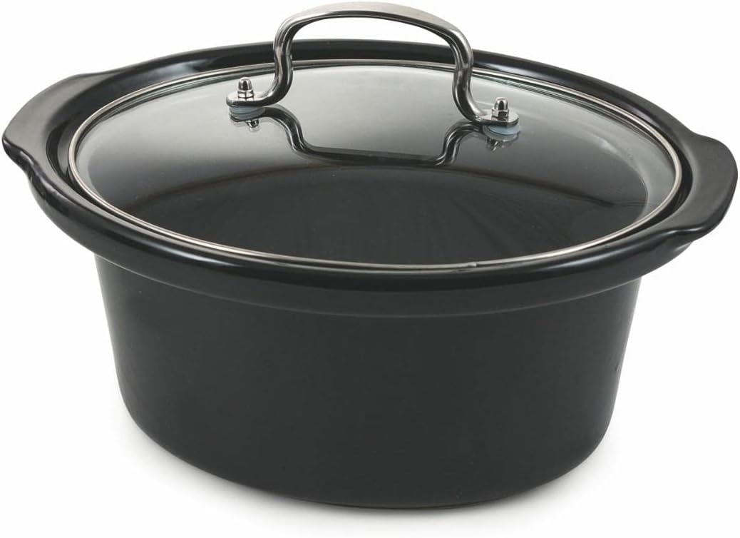 Galileo Casa 2187876 pentola elettrica Slow Cooker 3.5lt 200w Acciaio, Argento