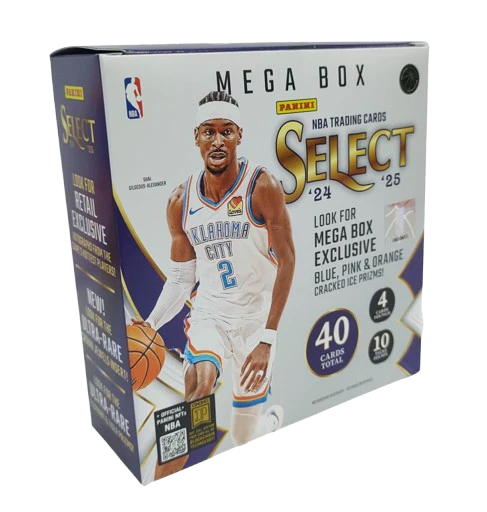 Panini 2025 Select Basketball Mega Box